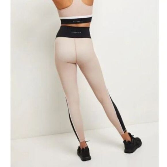 ALL FENIX Ivy High Rise Leggings Black Pink White Size Small - Picture 3 of 9